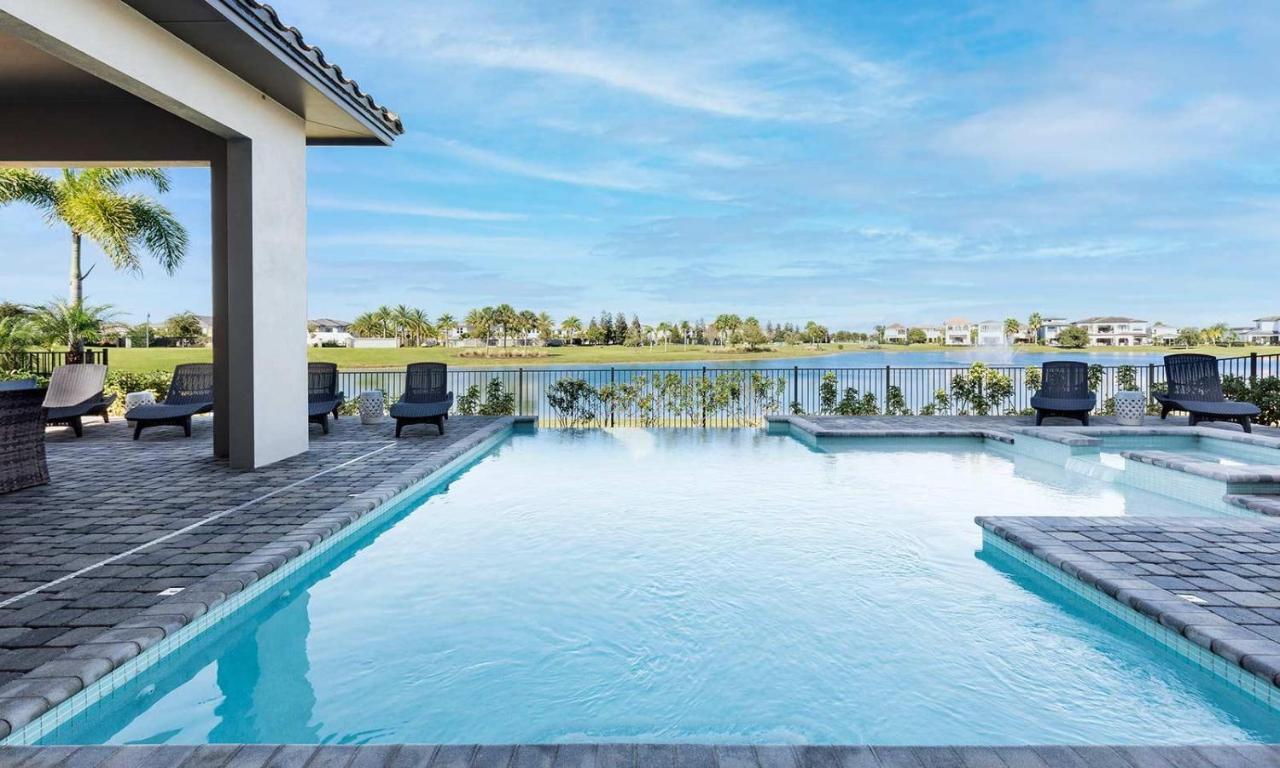 Upscale 8 Bdrm Villa With Home Theater At Reunion Kissimmee Exteriér fotografie